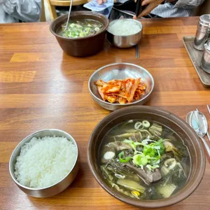 천안남산중앙시장가마솥선지국밥 사진
