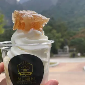 벌집아이스크림 허니홈비 사진