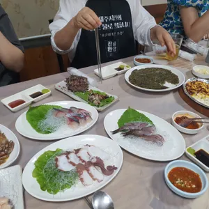 오션횟집 사진