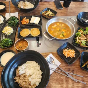 꽁당보리밥&두부찜 사진