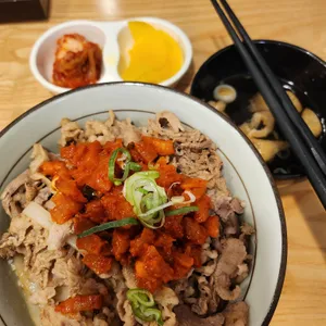 오니기리와이규동 사진