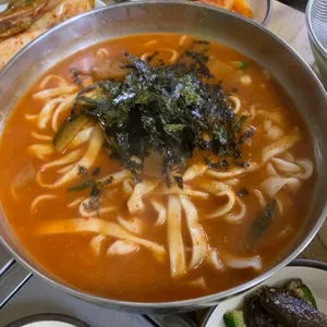 횡계칼국수 사진