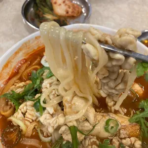 제주곤이칼국수 사진