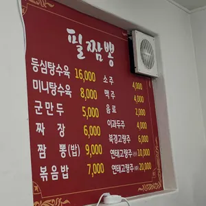 필짬뽕 리뷰 사진