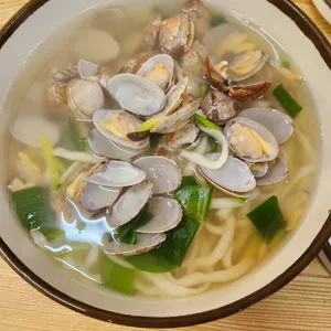 서해바지락칼국수 사진
