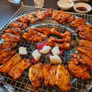 숯불에닭 사진