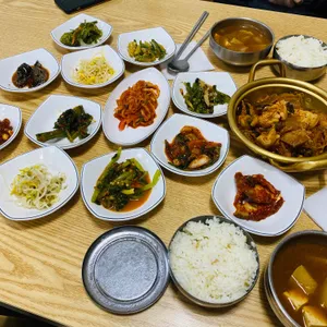 시골밥상 사진
