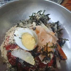 메밀막국수와 왕갈비 사진