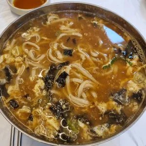 결성칼국수 사진
