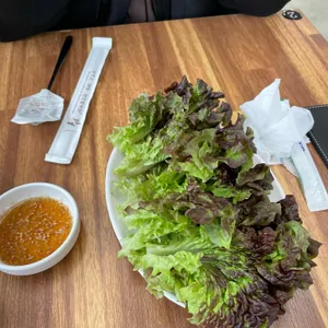 비빔국수 면 사진