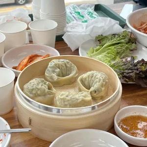 비빔국수 면 사진