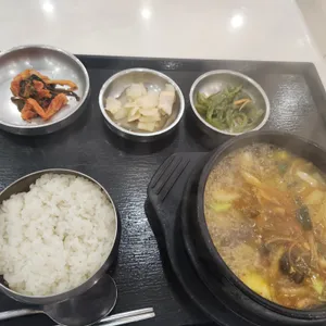 망향휴게소 식당가 사진