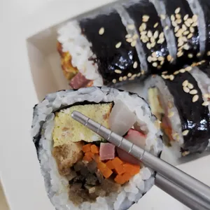 명품달인김밥 사진