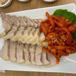 용포 호랑이칼국수 사진