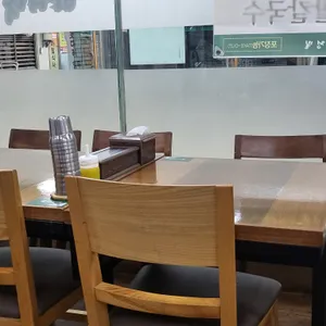 청정밀 들깨 수제비 리뷰 사진