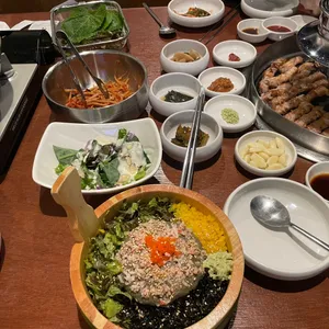 고기굽는남자 사진