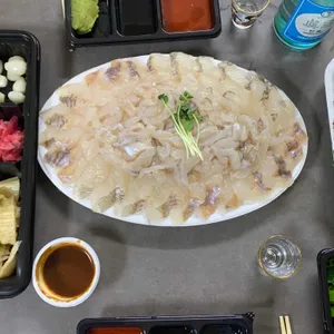 싱싱활어회 사진