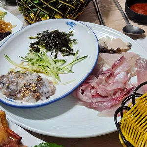 웅아물회 사진