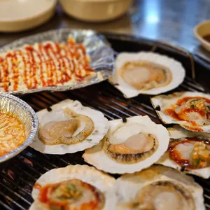 강릉염전조개구이 사진