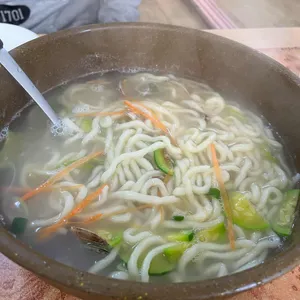 바지락칼국수 사진