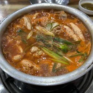 시골식당 사진