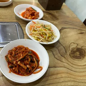 시골식당 사진