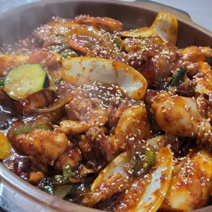 해송 돌판닭찜 사진
