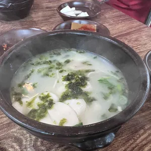옛날에손만두국 사진