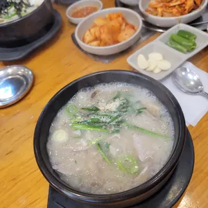 창평가마솥순대국 사진
