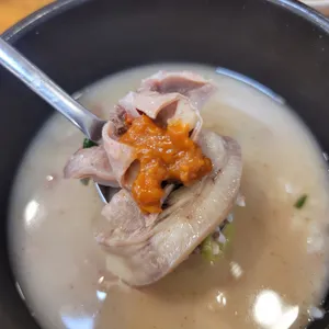 창평가마솥순대국 사진