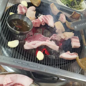 한돈 단불 뒷고기 사진