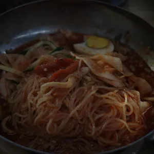 천안밀면 사진