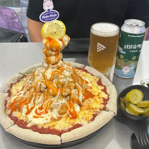 서울숲 포도피자 사진