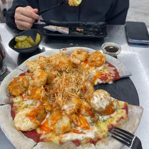 서울숲 포도피자 사진