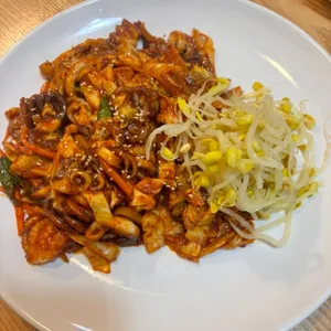 온천칼국수 사진