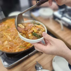 K55 송탄 부대찌개 사진