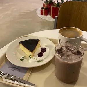 콘크리트 커피 사진