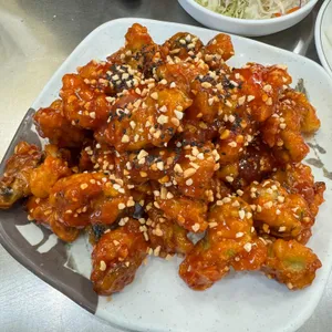 거제도 굴 구이 사진