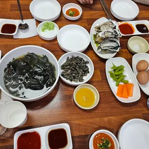 서해 안흥 횟집 사진