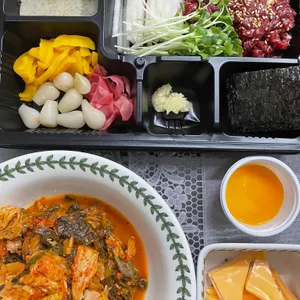 역전육회 사진