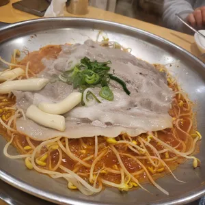 콩나물장수 사진