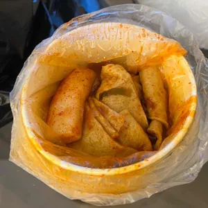 해운대 명물튀김 사진