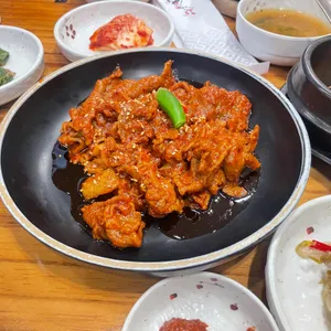 매화쌈밥 사진