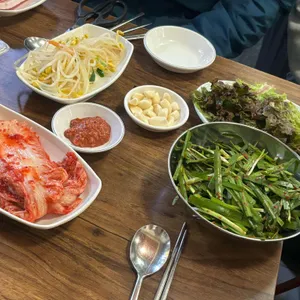 목우촌 부추삼겹살 사진
