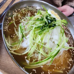 장터 원조국수집 사진