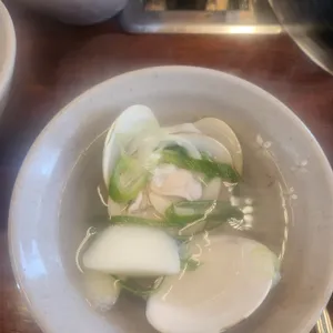 백합칼국수 사진