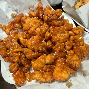 송이닭강정 리뷰 사진