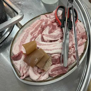 한돈 단불 뒷고기 사진