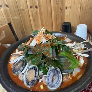 친구테이블 사진