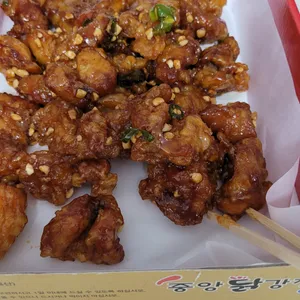 중앙닭강정 리뷰 사진